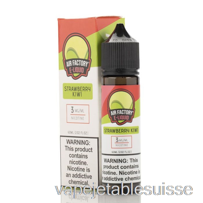 Vape Suisse Fraise Kiwi - Air Factory - 60ml 6mg